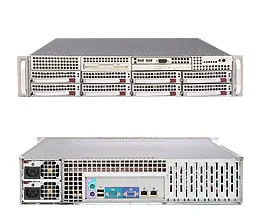 Supermicro 2U A+ Server 2021M-82R+V / 2021M-82R+B (AS -2021M-82R+V)